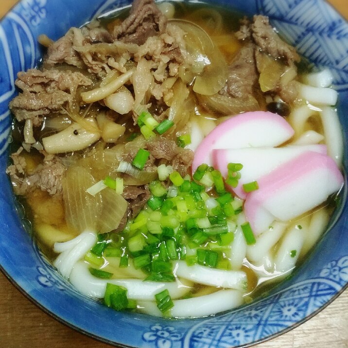 定番☆肉うどん